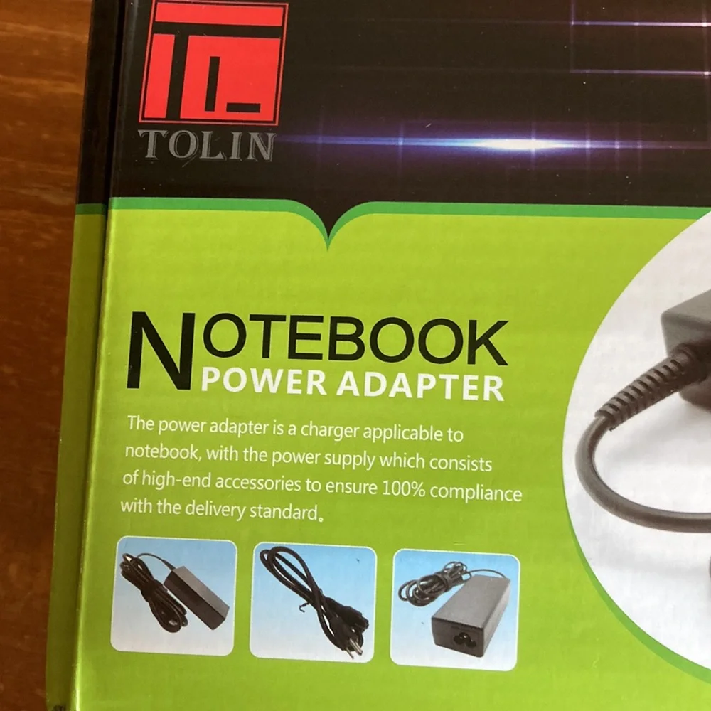 NIB Tolin notebook AC power adapter